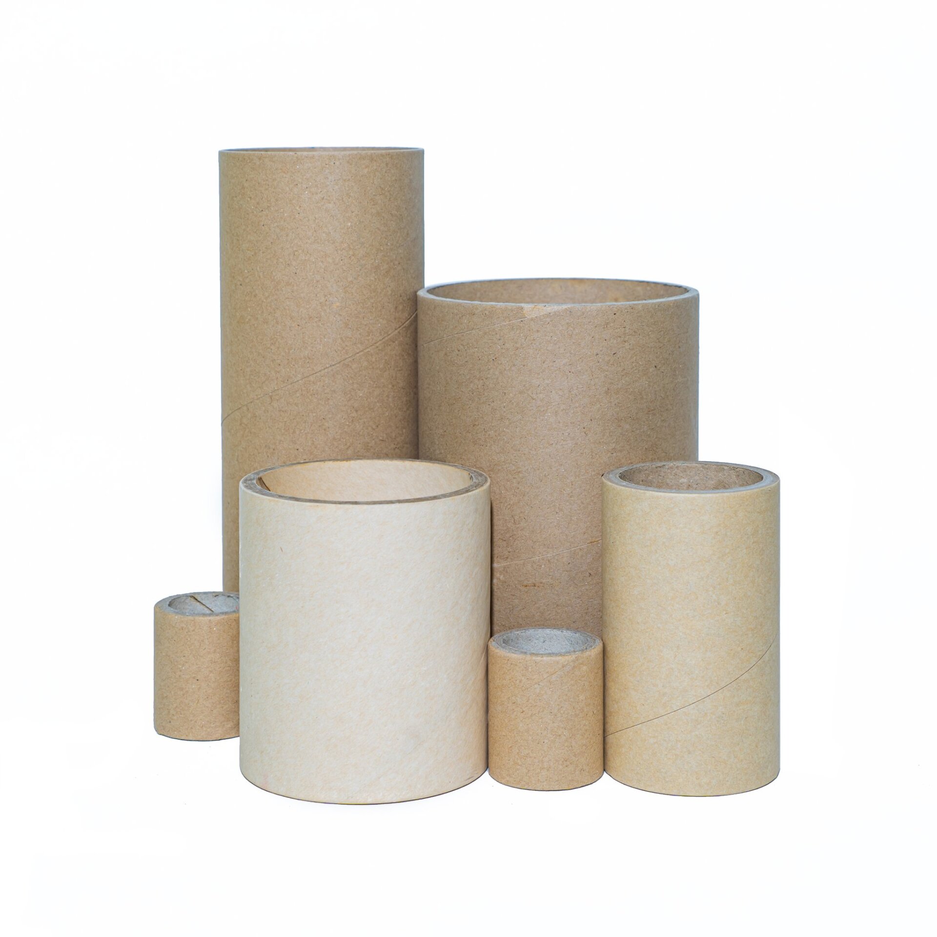Full range of paper tube and core products in kraft and white