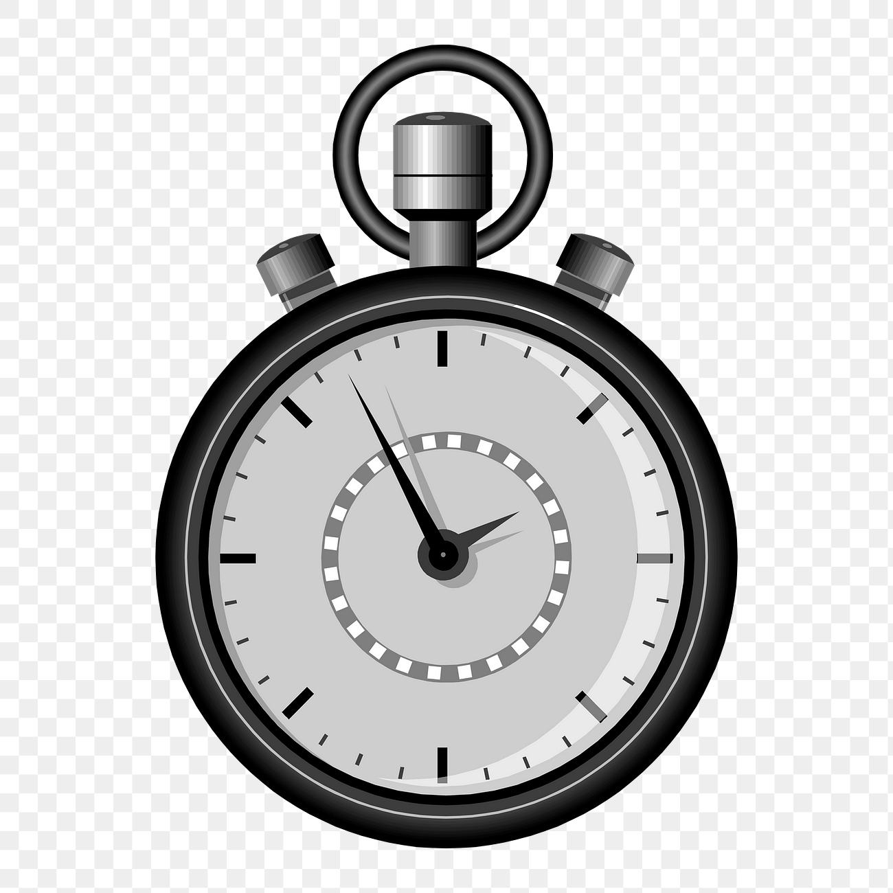 Stopwatch representing uptime gained from local paper core supply